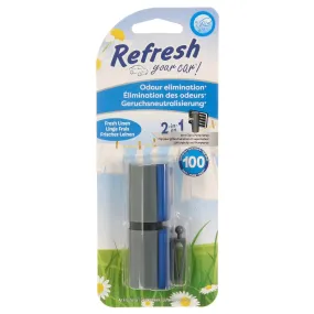 2-in-1 Fresh Linen Vent Clip & Pump Spray Car Air Freshener