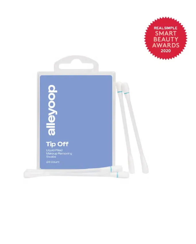 Alleyoop Tip Off - Liquid-Filled Makeup Removing Swabs