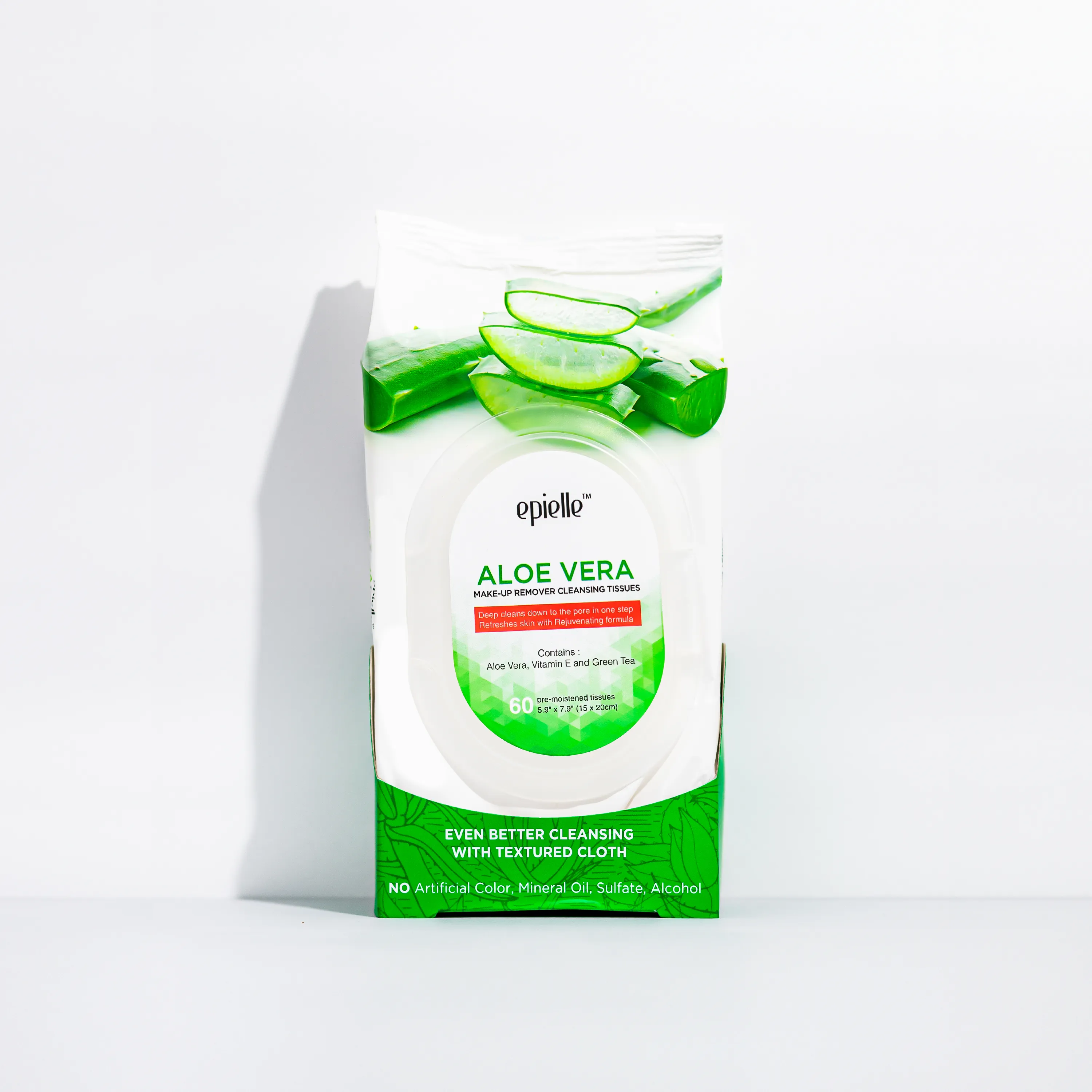 Aloe Vera Make-Up Remover Cleansing Tissues | 60ct