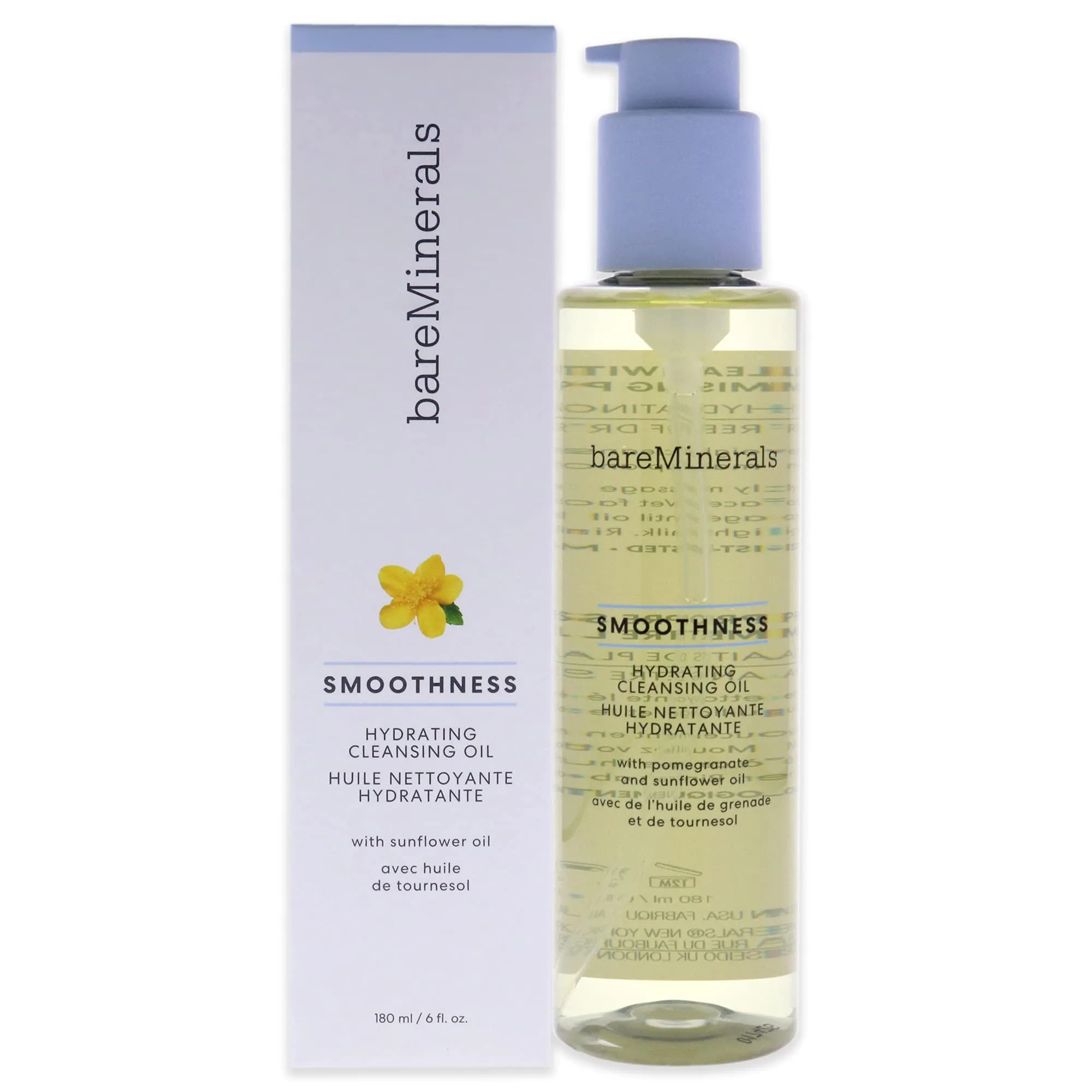 bareMinerals Smoothness Hydrating Cleansing Oil For Unisex 6 Oz Cleanser