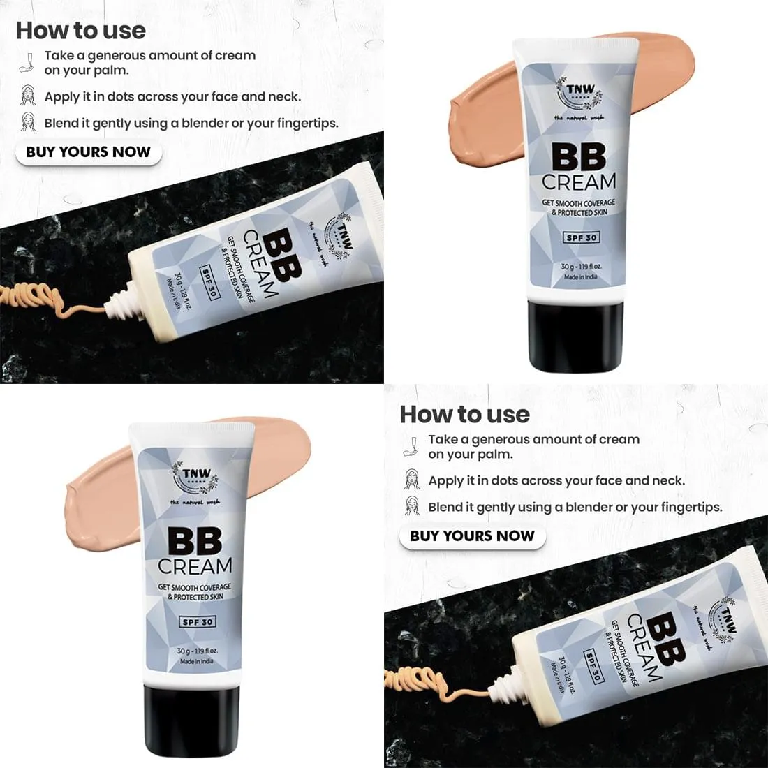 BB Cream - With SPF 30 (Ayurvedic & Paraben-Free)