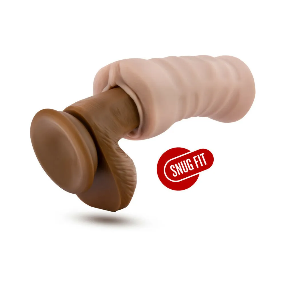 Blush M for Men Ashley Vagina Stroker with Bullet Vibrator Beige