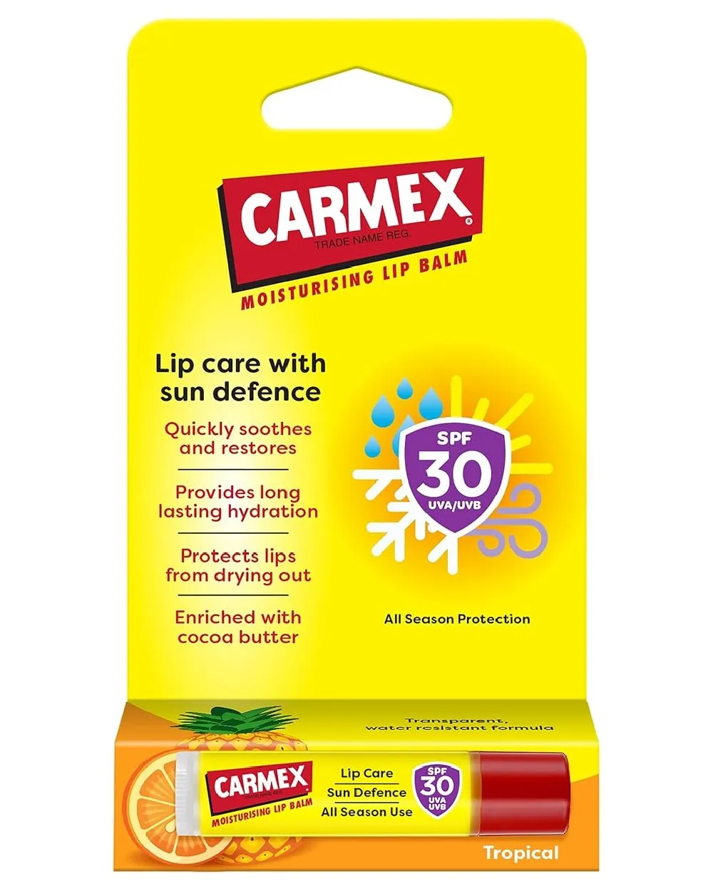 Carmex SPF30 Tropical Stick