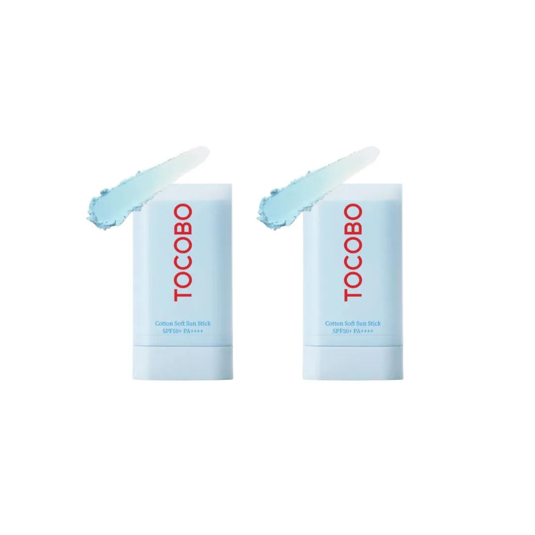 Cotton Soft Sun Stick SPF50  PA     (Twin Pack)