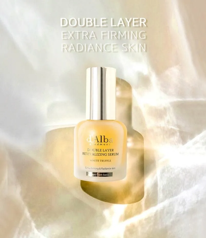 d'Alba White Truffle Double Layer Revitalizing Serum 30ml