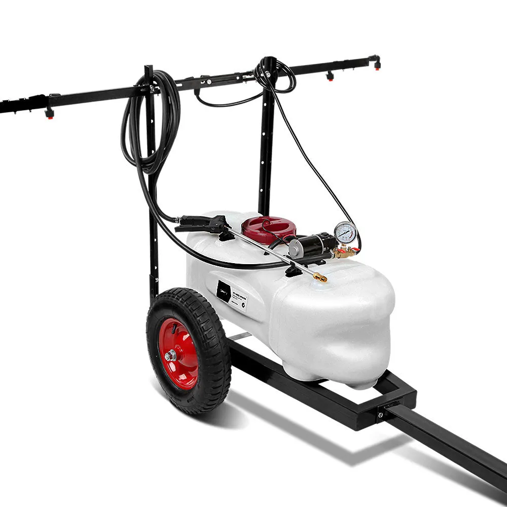 Heavy-Duty 100L Weed Sprayer Trailer w/ 150kg Capacity - Giantz