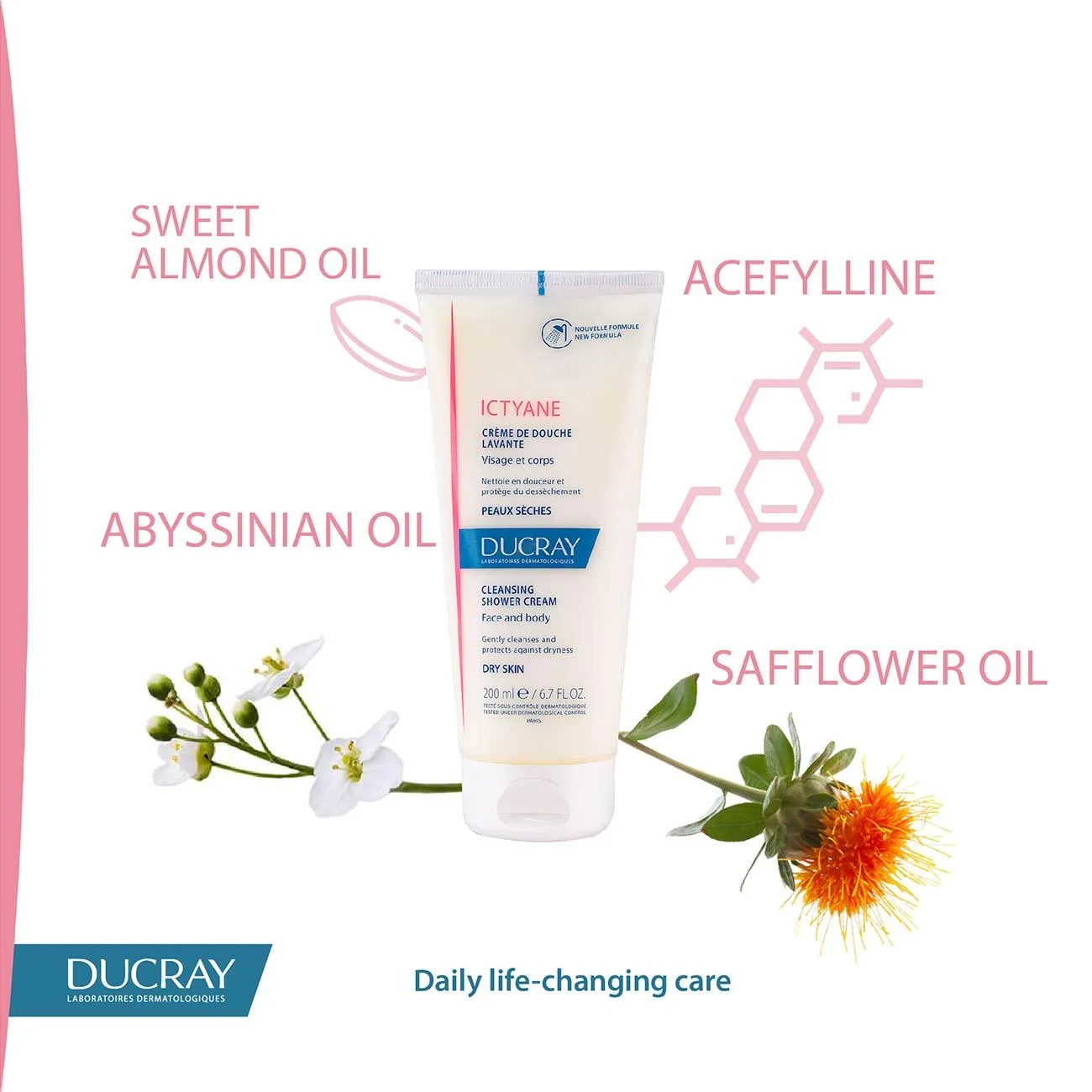 Ictyane Cleansing Shower Cream - Face and Body