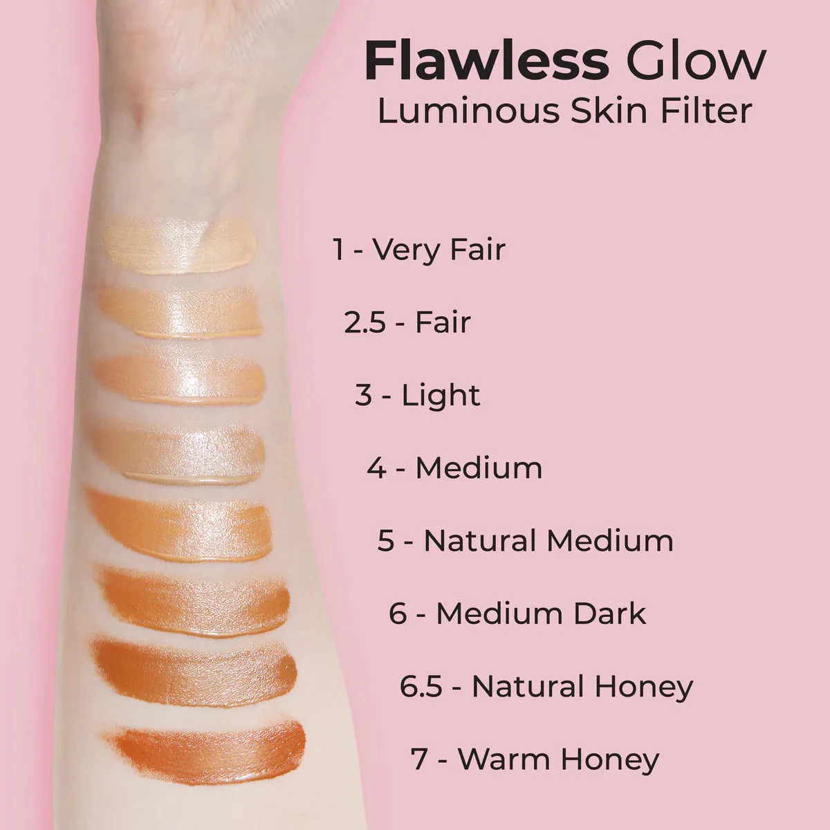 MCOBEAUTY Flawless Glow Luminous Skin Filter - Light 3