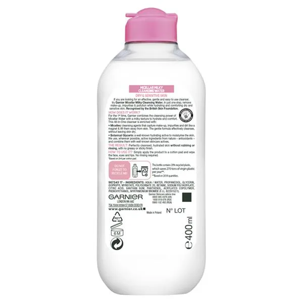 Micellar Cleansing Milky Water 400ml