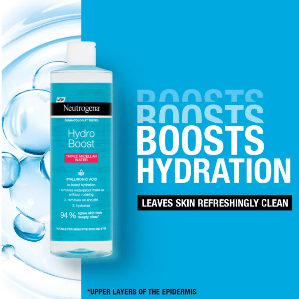 Neutrogena Hydro Boost Triple Micellar Water 400ml