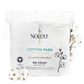 NOLEO Organic Cotton Pads - L - Pressed by NOLEO