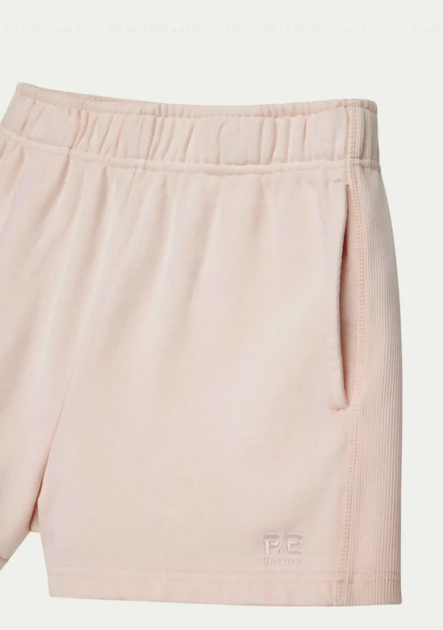 PE NATION - Adventure Short - Washed Blush