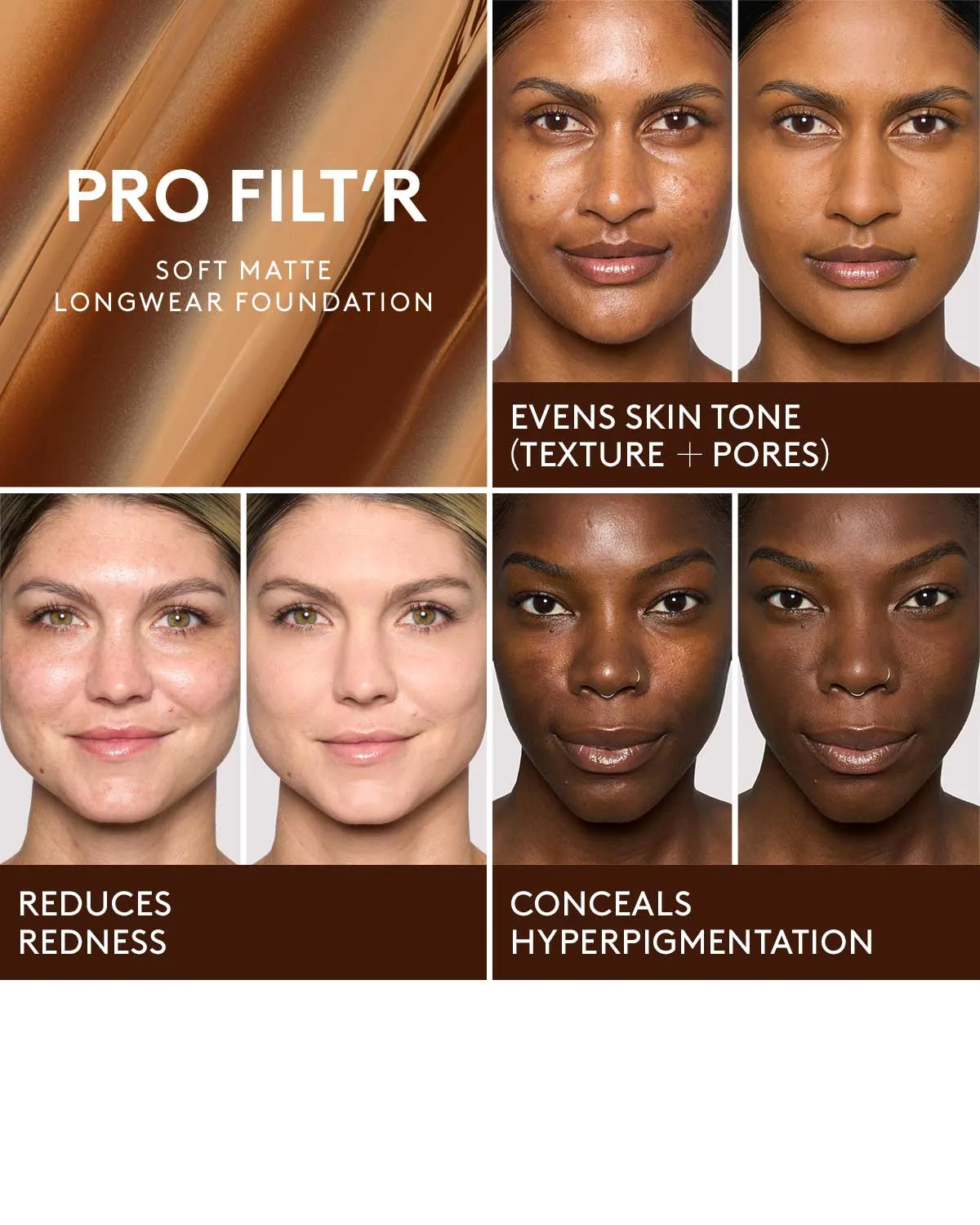 Pro Filt'r Soft Matte Longwear Foundation — #180