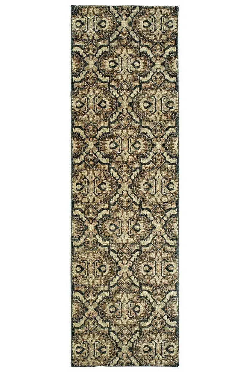 Raleigh 4927K Brown Navy Rug