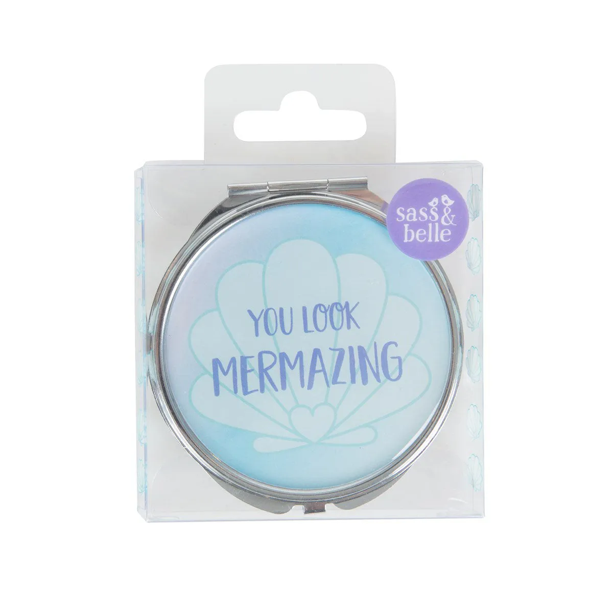 RJB Stone Mermaid Treasures Pocket Mirror