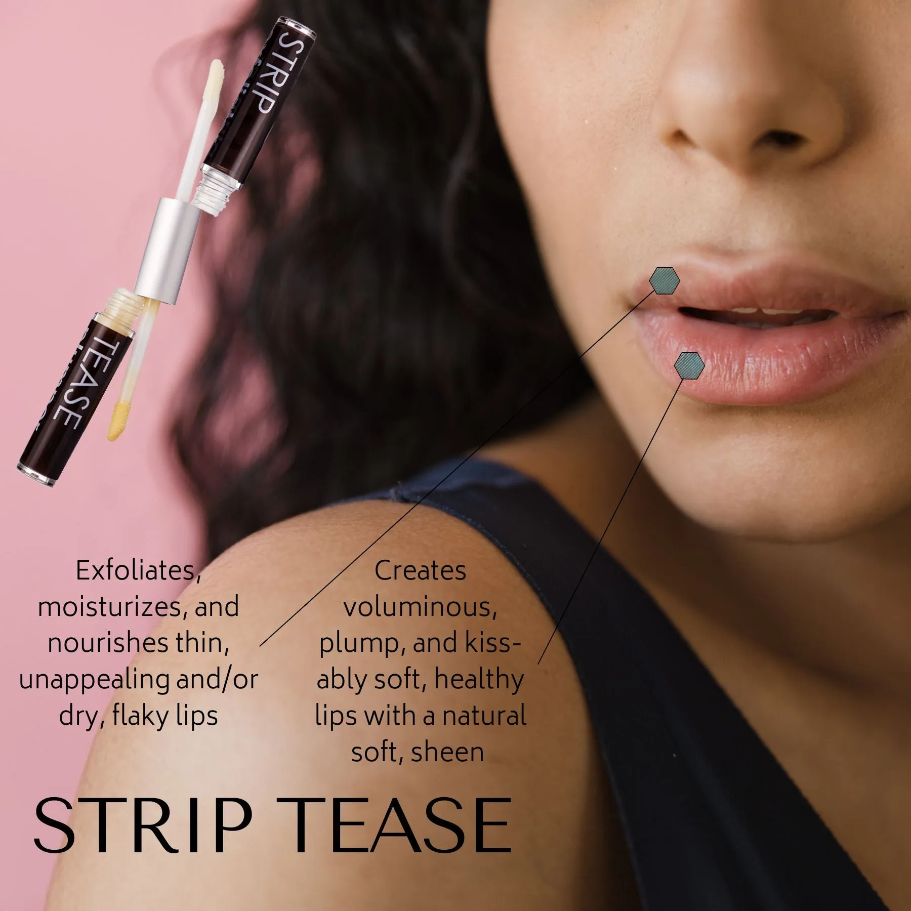 Strip - Tease Lip Exfoliator & Plumper