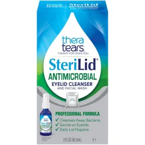 TheraTears SteriLid Antimicrobial Eyelid Cleanser & Facial Wash 2 oz