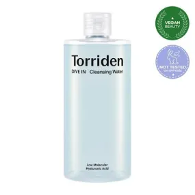 Torriden DIVE-IN Low Molecular Hyaluronic Acid Cleansing Water 400ml