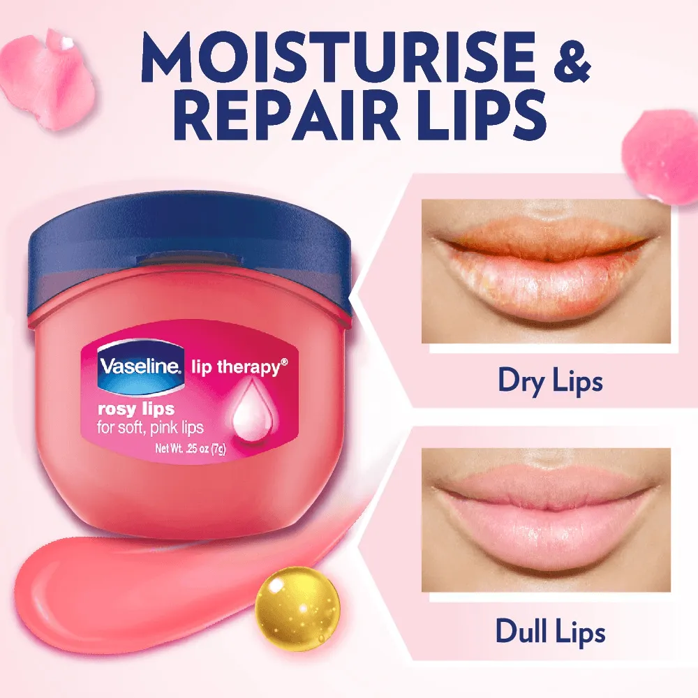 Vaseline Lip Therapy Rosy Lips - 7g