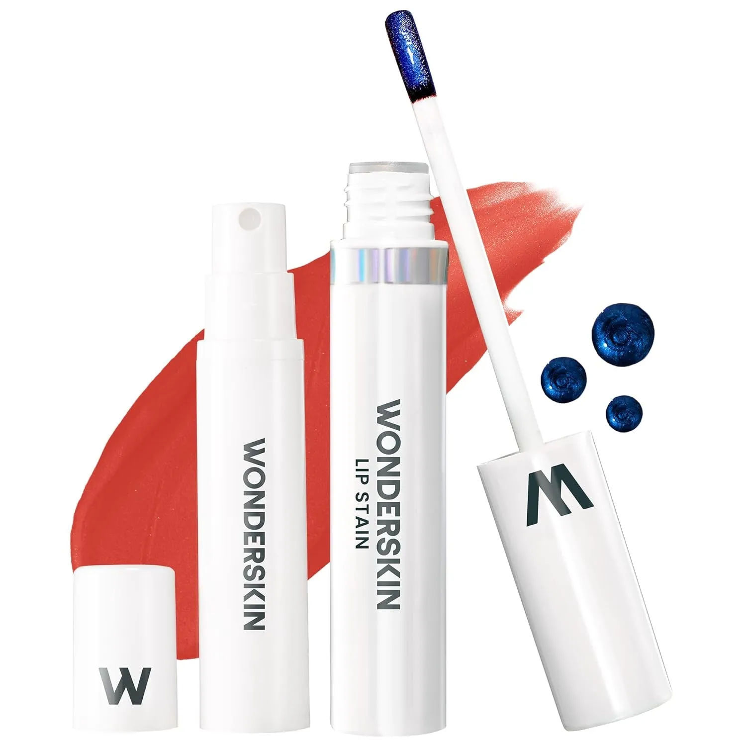 Wonderskin Wonder Blading Lip Stain Peel off and Reveal Kit - Long Lasting, Waterproof Pink Lip Tint, Transfer Proof Natural Lip Stain Kit (Beautiful)